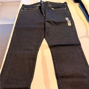 GAP Men's Straight Jeans in Dark Indigo